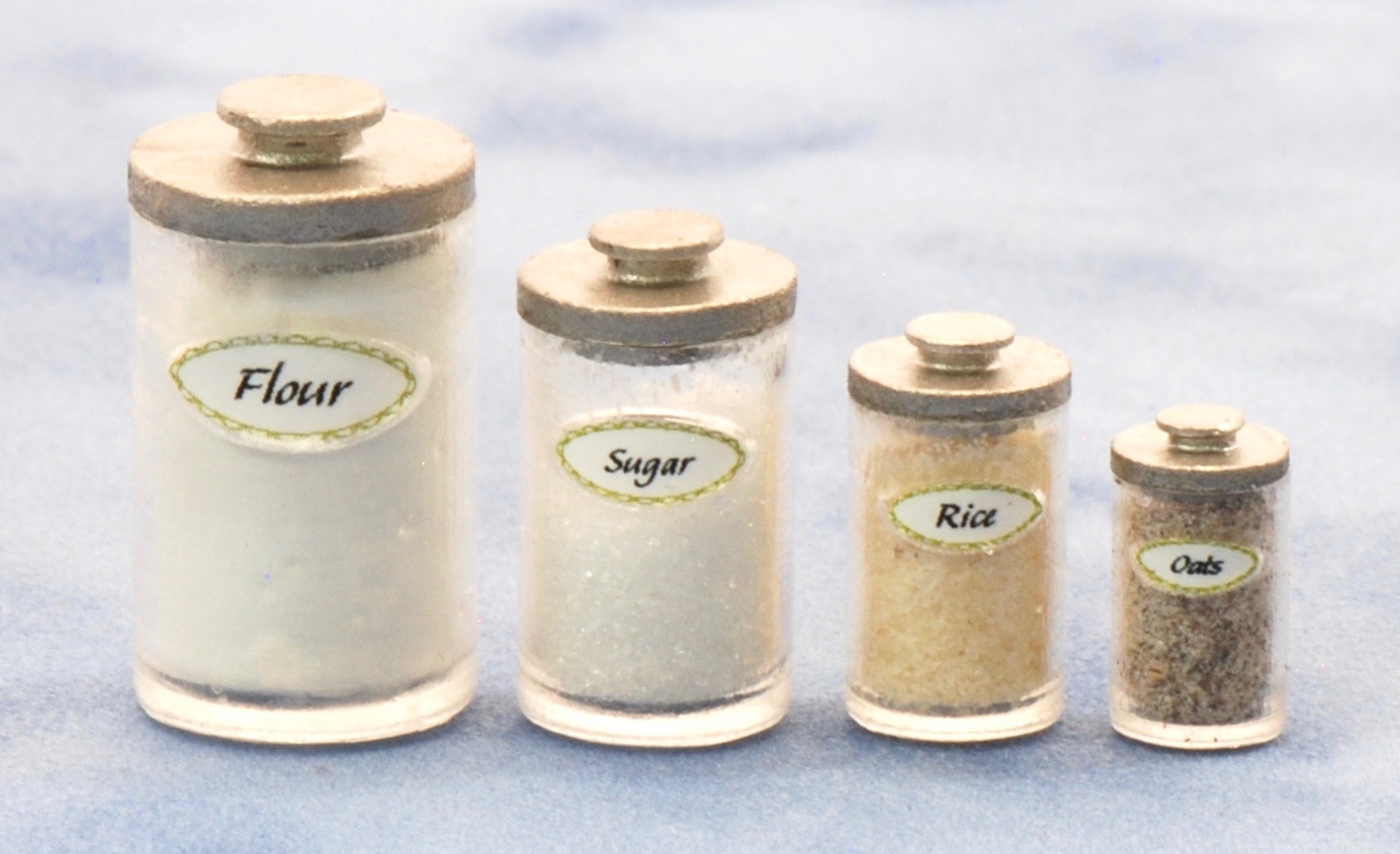 1:12 Canister Set Kit | Stewart Dollhouse Creations